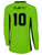OJB FC  PITCH STAR LONG SLEEVE GOALKEEPER JERSEY NEON GREEN BLACK -KIT