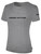 ARIZONA RATTLERS IFL BASICS COTTON T-SHIRT CREST ON WEARERS CENTER CHEST LIGHT HEATHER GREY BLACK