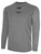 FISHERS FREIGHT IFL BASICS CREW NECK LONG SLEEVE POLY TEE LIGHT HEATHER GREY