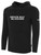 GREEN BAY BLIZZARD IFL BASICS FLEECE PULLOVER HOODIE CREST ON WEARERS CENTER CHEST BLACK WHITE
