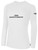 IOWA BARNSTORMERS IFL BASICS LONG SLEEVE COTTON T-SHIRT CREST ON WEARERS CENTER CHEST WHITE BLACK