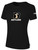 ARIZONA RATTLERS IFL BASICS COTTON T-SHIRT CREST ON WEARERS CENTER CHEST BLACK WHITE