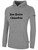 NEW MEXICO CHUPACABRAS IFL BASICS FLEECE PULLOVER HOODIE LARGE TEAM CRESTON WEARERS CENTER CHEST LIGHT HEATHER GREY BLACK