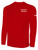 NEW MEXICO CHUPACABRAS IFL BASICS LONG SLEEVE COTTON T-SHIRT CREST ON WEARERS LEFT CHEST RED WHITE