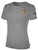 IOWA BARNSTORMERS IFL BASICS COTTON T-SHIRT CREST ON WEARERS LEFT CHEST LIGHT HEATHER GREY BLACK