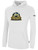 FISHERS FREIGHT IFL BASICS FLEECE PULLOVER HOODIE CREST ON WEARERS CENTER CHEST WHITE BLACK
