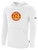 NEW MEXICO CHUPACABRAS IFL BASICS FLEECE PULLOVER HOODIE CREST ON WEARERS CENTER CHEST WHITE BLACK