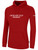 JACKSONVILLE SHARKS IFL BASICS FLEECE PULLOVER HOODIE CREST ON WEARERS CENTER CHEST RED WHITE