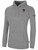 JACKSONVILLE SHARKS IFL BASICS FLEECE PULLOVER HOODIE CREST ON WEARERS LEFT CHEST LIGHT HEATHER GREY BLACK