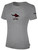 JACKSONVILLE SHARKS IFL BASICS COTTON T-SHIRT CREST ON WEARERS CENTER CHEST LIGHT HEATHER GREY BLACK