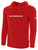 NORTHERN AZ WRANGLERS IFL BASICS FLEECE PULLOVER HOODIE CREST ON WEARERS CENTER CHEST RED WHITE