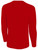 VEGAS KNIGHT HAWKS IFL BASICS CREW NECK LONG SLEEVE POLY TEE RED