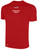 VEGAS KNIGHT HAWKS IFL BASICS CREW NECK POLY TEE RED