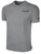 NORTHERN AZ WRANGLERS IFL BASICS COTTON T-SHIRT CREST ON WEARERS LEFT CHEST LIGHT HEATHER GREY BLACK