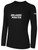 ORLANDO PIRATES IFL BASICS LONG SLEEVE COTTON T-SHIRT CREST ON WEARERS CENTER CHEST BLACK WHITE