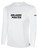 ORLANDO PIRATES IFL BASICS LONG SLEEVE COTTON T-SHIRT CREST ON WEARERS CENTER CHEST WHITE BLACK