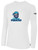 ORLANDO PIRATES IFL BASICS LONG SLEEVE COTTON T-SHIRT CREST ON WEARERS CENTER CHEST WHITE BLACK