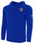 NORTHERN AZ WRANGLERS IFL BASICS FLEECE PULLOVER HOODIE CREST ON WEARERS LEFT CHEST ROYAL BLUE WHITE