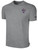 NORTHERN AZ WRANGLERS IFL BASICS COTTON T-SHIRT CREST ON WEARERS LEFT CHEST LIGHT HEATHER GREY BLACK