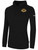 VEGAS KNIGHT HAWKS IFL BASICS FLEECE PULLOVER HOODIE CREST ON WEARERS LEFT CHEST BLACK WHITE
