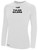 TULSA OILERS IFL BASICS CREW NECK LONG SLEEVE POLY TEE WHITE