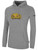 TULSA OILERS IFL BASICS FLEECE PULLOVER HOODIE CREST ON WEARERS CENTER CHEST LIGHT HEATHER GREY BLACK