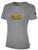 TULSA OILERS IFL BASICS COTTON T-SHIRT CREST ON WEARERS CENTER CHEST LIGHT HEATHER GREY BLACK