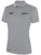 QUAD CITY STEAMWHEELERS IFL CLASSIC POLY POLO MEDIUM GREY WHITE