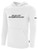 QUAD CITY STEAMWHEELERS IFL BASICS FLEECE PULLOVER HOODIE CREST ON WEARERS CENTER CHEST WHITE BLACK