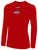 QUAD CITY STEAMWHEELERS IFL BASICS CREW NECK LONG SLEEVE POLY TEE RED