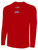 QUAD CITY STEAMWHEELERS IFL BASICS CREW NECK LONG SLEEVE POLY TEE RED