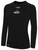 QUAD CITY STEAMWHEELERS IFL BASICS CREW NECK LONG SLEEVE POLY TEE BLACK
