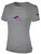 QUAD CITY STEAMWHEELERS IFL BASICS COTTON T-SHIRT CREST ON WEARERS CENTER CHEST LIGHT HEATHER GREY BLACK