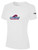 QUAD CITY STEAMWHEELERS IFL BASICS COTTON T-SHIRT CREST ON WEARERS CENTER CHEST WHITE BLACK