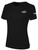 QUAD CITY STEAMWHEELERS IFL BASICS COTTON T-SHIRT CREST ON WEARERS LEFT CHEST BLACK WHITE