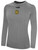 SAN DIEGO STRIKE FORCE IFL BASICS CREW NECK LONG SLEEVE POLY TEE LIGHT HEATHER GREY