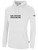 SAN ANTONIO GUNSLINGERS IFL BASICS FLEECE PULLOVER HOODIE CREST ON WEARERS CENTER CHEST WHITE BLACK