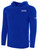 SAN ANTONIO GUNSLINGERS IFL BASICS FLEECE PULLOVER HOODIE CREST ON WEARERS LEFT CHEST ROYAL BLUE WHITE