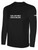 SAN ANTONIO GUNSLINGERS IFL BASICS LONG SLEEVE COTTON T-SHIRT CREST ON WEARERS CENTER CHEST BLACK WHITE