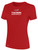 TUCSON SUGAR SKULLS IFL BASICS CREW NECK POLY TEE RED