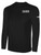 TUCSON SUGAR SKULLS IFL BASICS LONG SLEEVE COTTON T-SHIRT CREST ON WEARERS LEFT CHEST BLACK WHITE