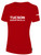 TUCSON SUGAR SKULLS IFL BASICS COTTON T-SHIRT CREST ON WEARERS CENTER CHEST RED WHITE