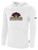 TUCSON SUGAR SKULLS IFL BASICS FLEECE PULLOVER HOODIE CREST ON WEARERS CENTER CHEST WHITE BLACK
