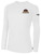 TUCSON SUGAR SKULLS IFL BASICS LONG SLEEVE COTTON T-SHIRT CREST ON WEARERS LEFT CHEST WHITE BLACK