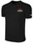 TUCSON SUGAR SKULLS IFL BASICS COTTON T-SHIRT CREST ON WEARERS LEFT CHEST BLACK WHITE