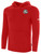 IFL BASICS FLEECE PULLOVER HOODIE CREST ON WEARERS LEFT CHEST RED WHITE