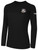 IFL BASICS LONG SLEEVE COTTON T-SHIRT CREST ON WEARERS LEFT CHEST BLACK WHITE
