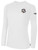 IFL BASICS LONG SLEEVE COTTON T-SHIRT CREST ON WEARERS LEFT CHEST WHITE BLACK