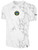 ROCKBRIDGE UNITED LIFESTYLE MARBLE TEE WITH SLEEVE LOGO WHITE LIGHT GREY