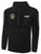 ROCKBRIDGE UNITED CLASSIC PACKABLE WINDBREAKER BLACK WHITE